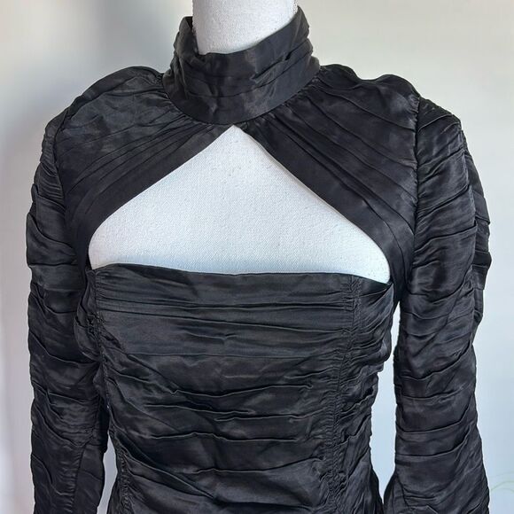 Zara ruched mini dress Women’s Size Medium new with tags - Picture 3 of 12